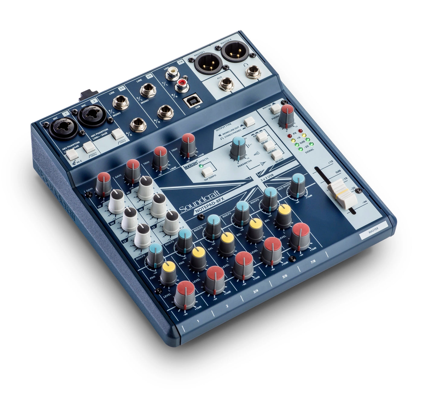 Soundcraft Compact Mixer Notepad-8FX