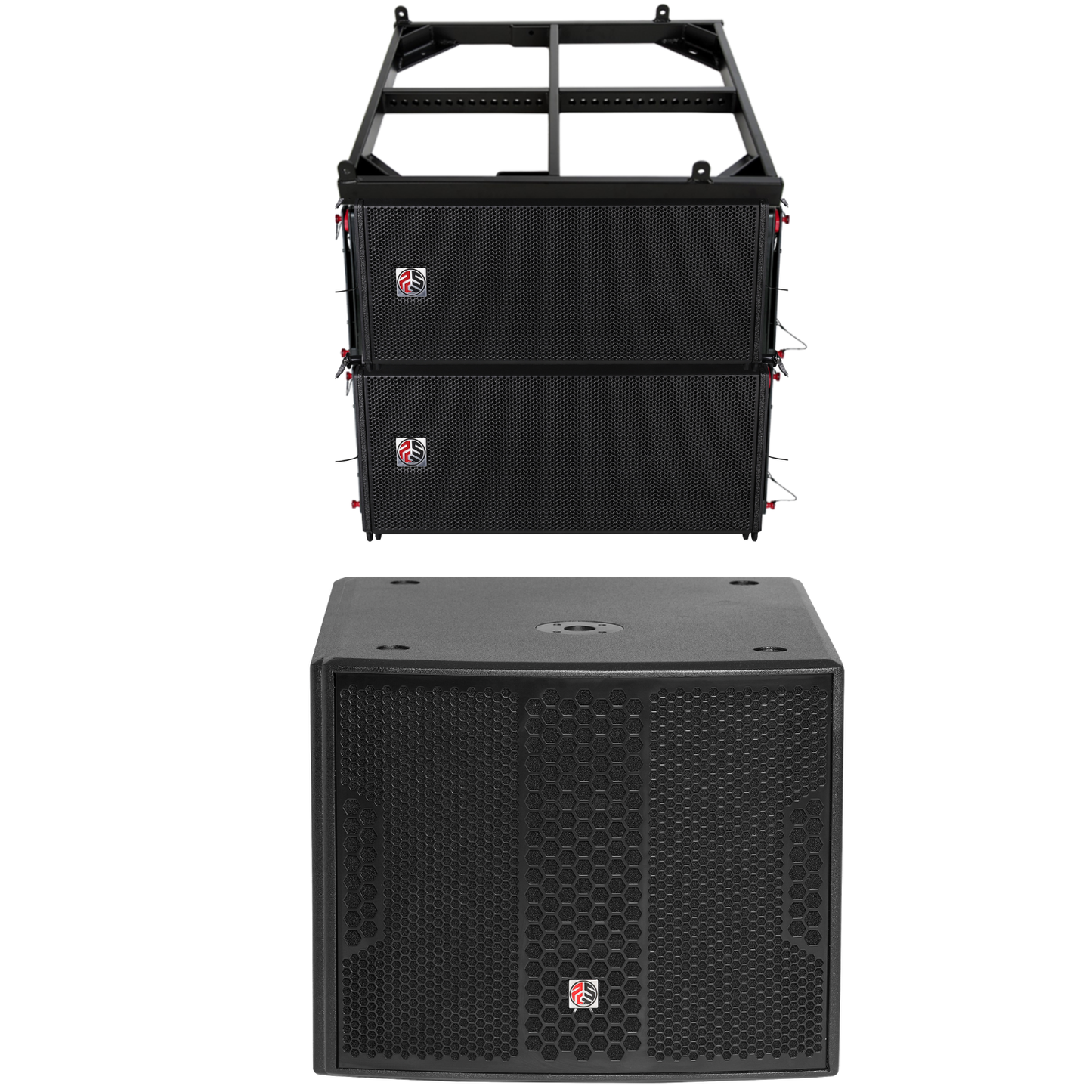 PSG Audio Professional Powered Line Array System with 18” Subwoofer APEX-18