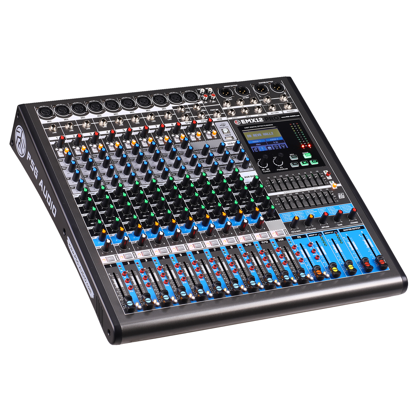 PSG Audio Mixer 12 Channels EMX-12
