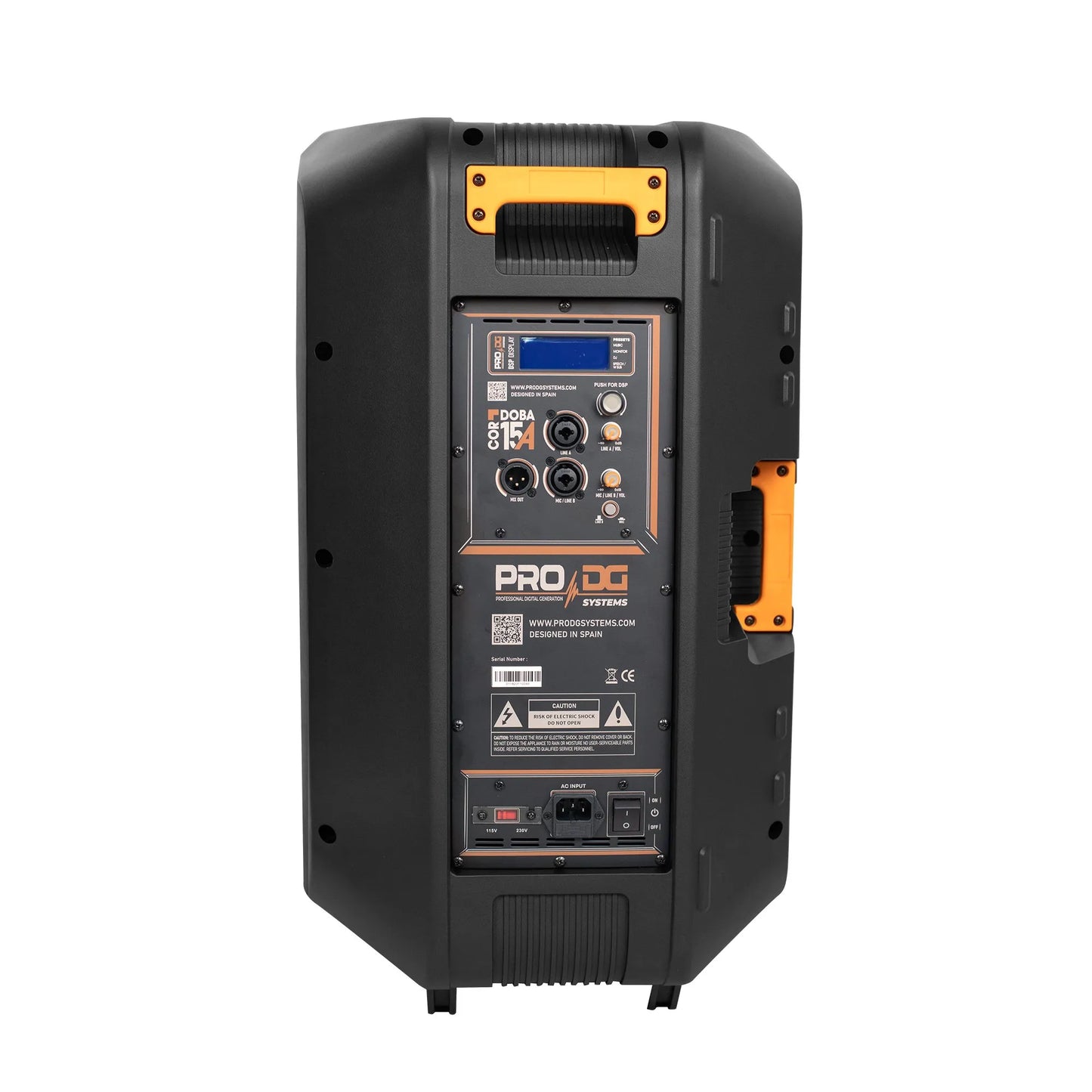 PRO DG Systems Powered Speaker Cordoba 15A 2400W