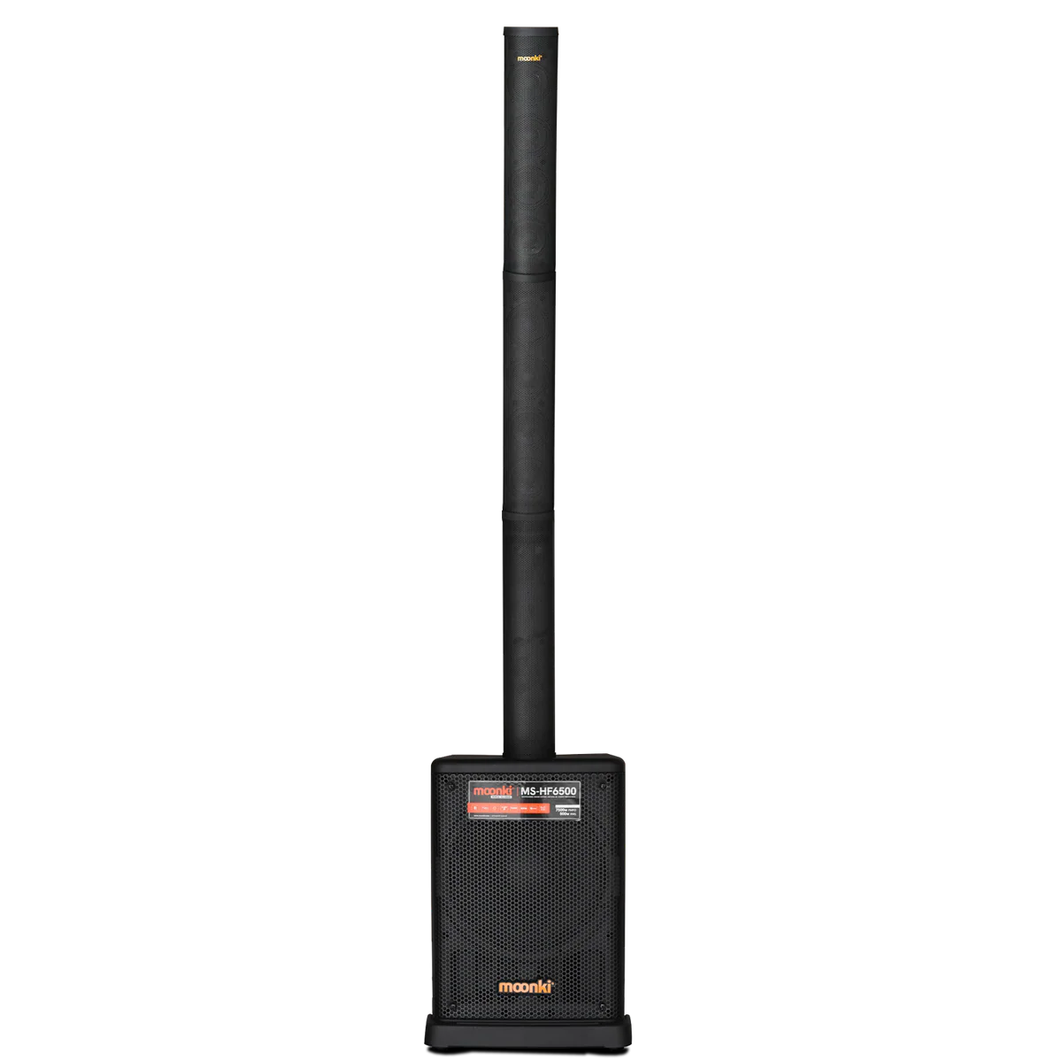 Moonki 12" Powered Column System 500 Watts RMS and Bluetooth MS-HF6500