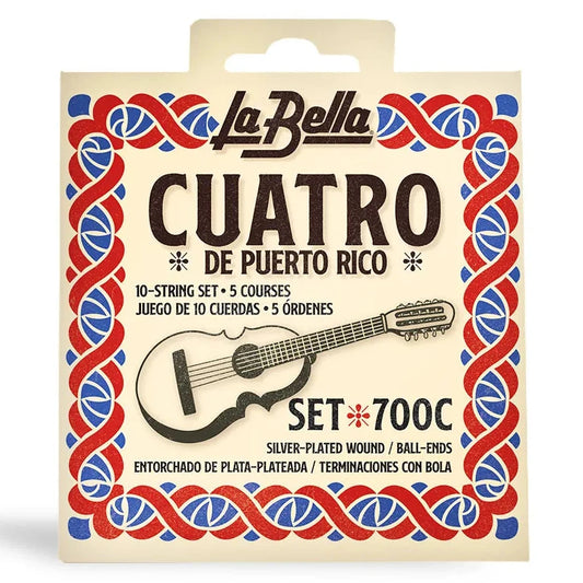 La Bella PR Cuatro de Puerto Rico 10-String Set 700C