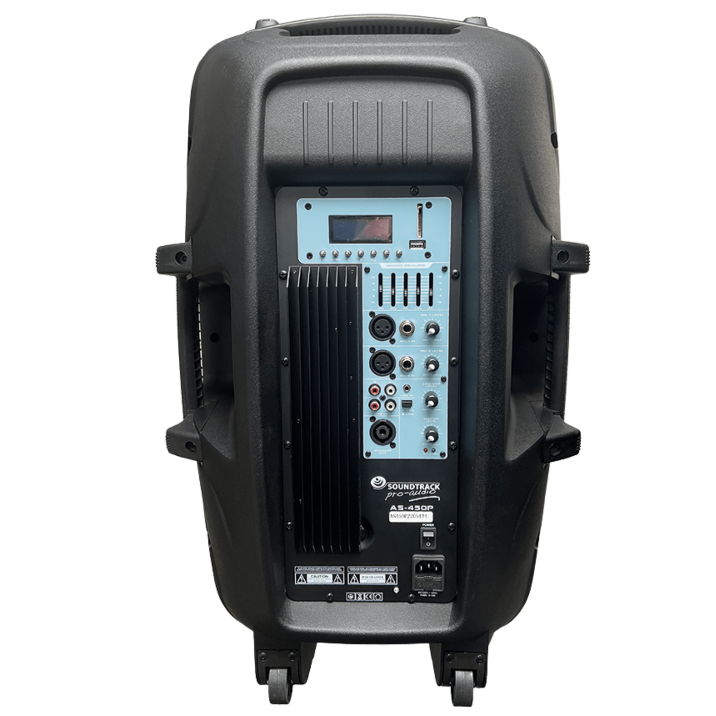 Soundtrack Pro Audio Combo Dual Speaker 15” Stands and Cables AS-450SYS