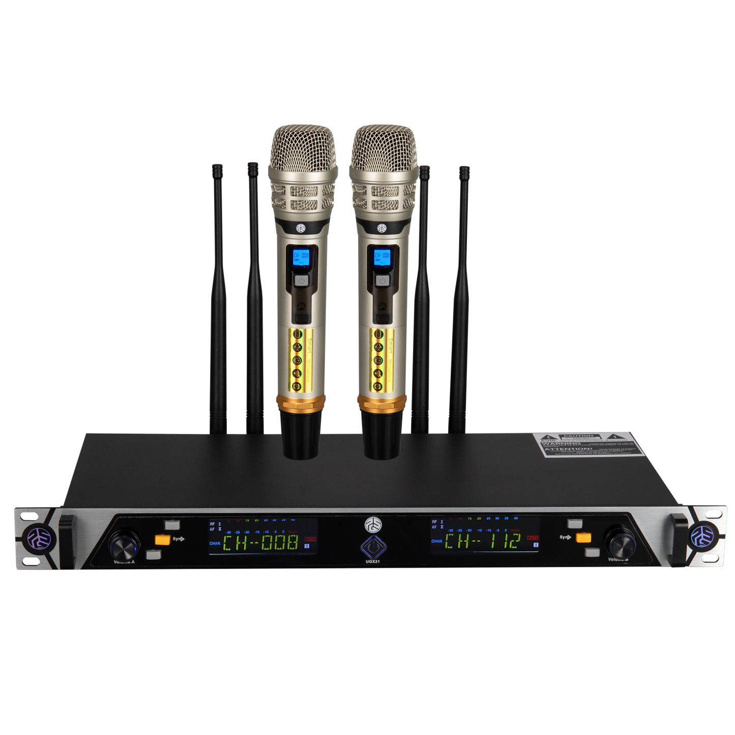 PSG Audio UHF Wireless Microphones Multi-Frequency UGX21