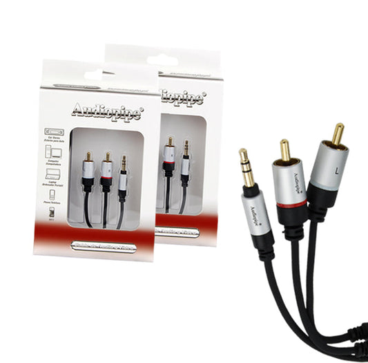Audiopipe Cable 3.5 TO RCA FT AIQ-S35RCA-6