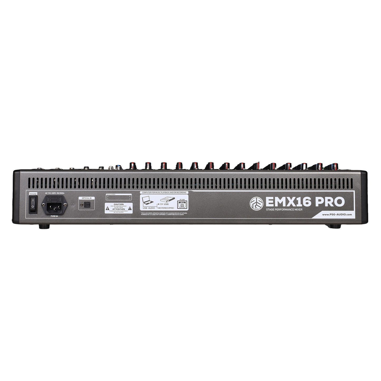 PSG Audio Mixer 16 Channels EMX-16