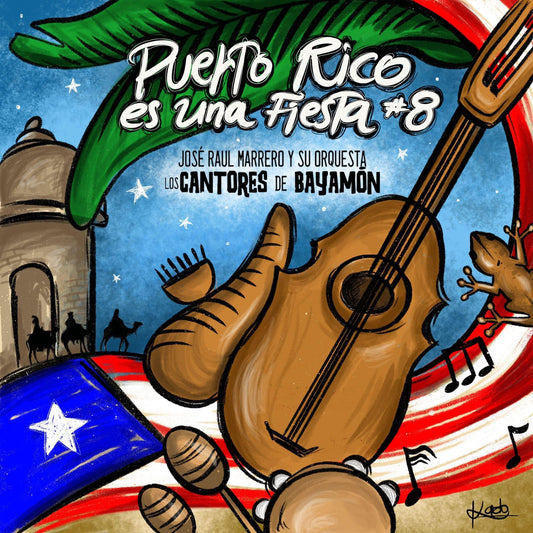 Puerto Rico es una Fiesta #8 by Los Cantores de Bayamon USB with 108 Canciones