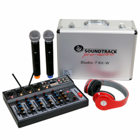 Soundtrack Microphone Set and Mixer STUDIO-7KIT