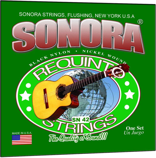 Sonora Black Nylon Requinto Strings SN42