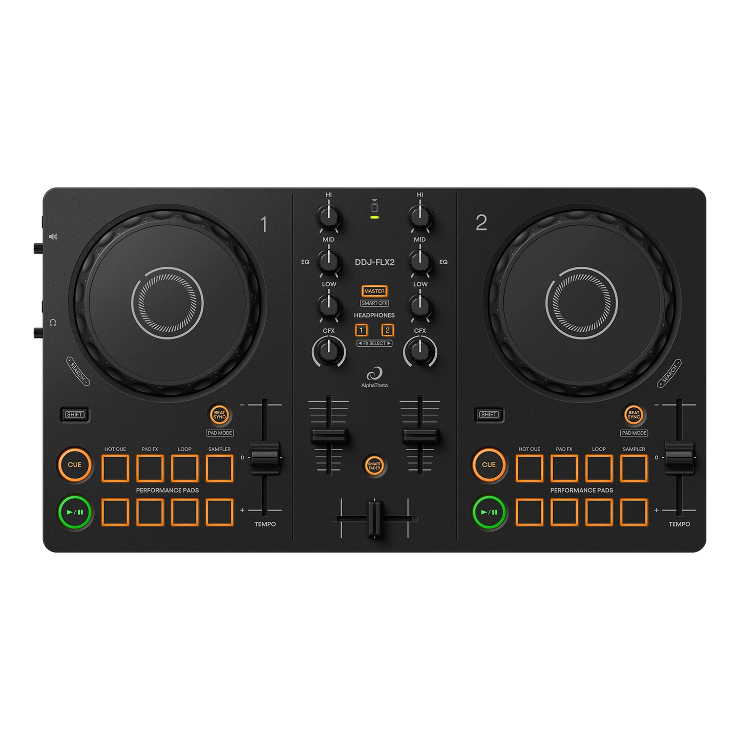 Pioneer DJ 2-Channel Smart DJ Controller DDJ-FLX-2