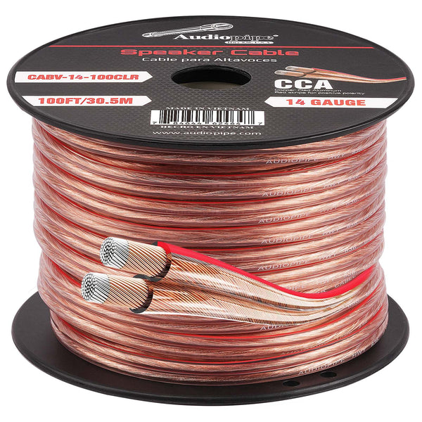 Audiopipe 100 Feets Speaker Cable CABV-14-100