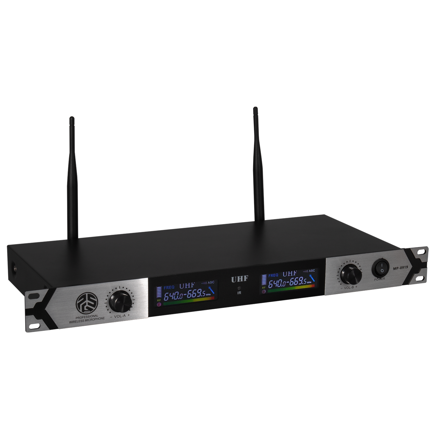 PSG Audio UHF Wireless Microphones Multi-Frequency MP-0919