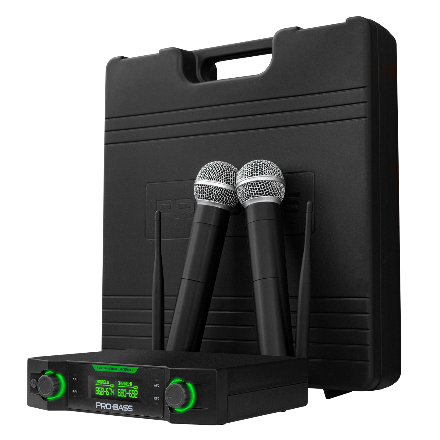 Pro Bass UHF Wireless Microphone UF-224