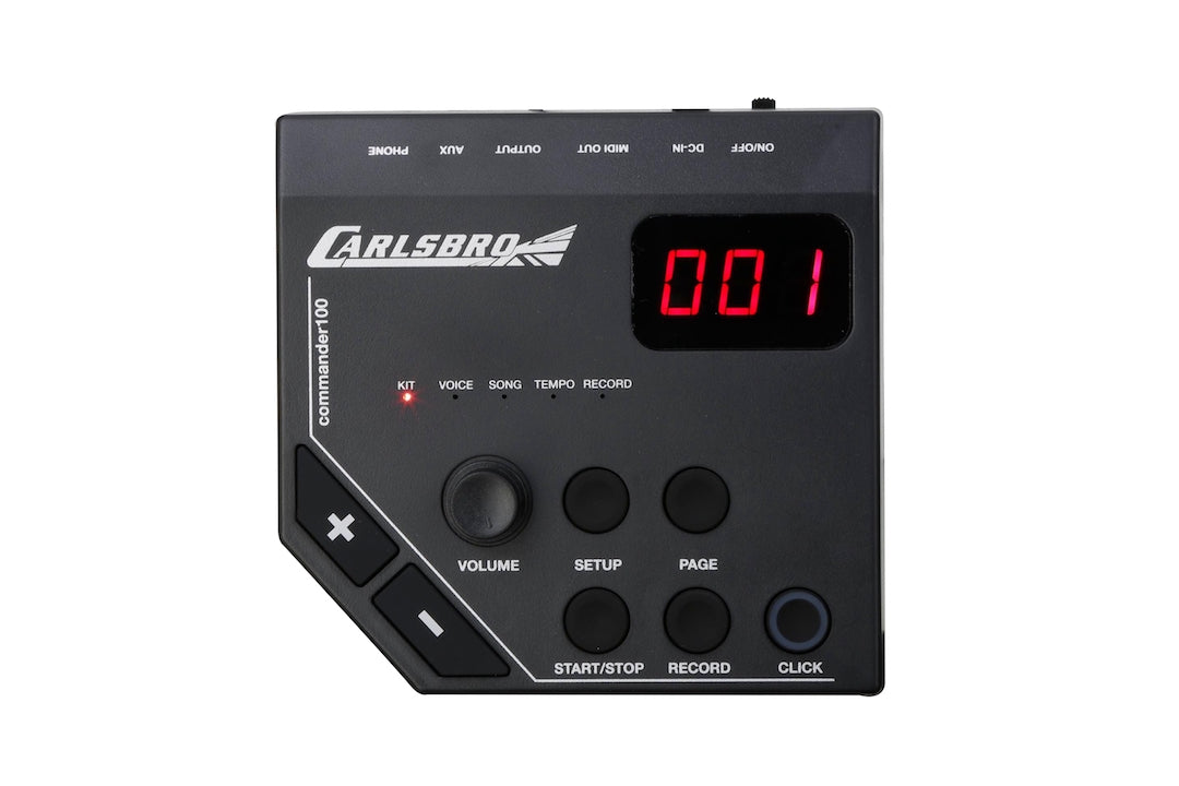 Carlsbro 7 Piece Electric Drum Bundle Pack CSD100BP1