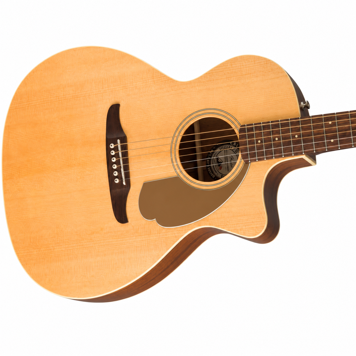 Fender Newporter Player Acoustic Electric Guitar | Raquel Certified