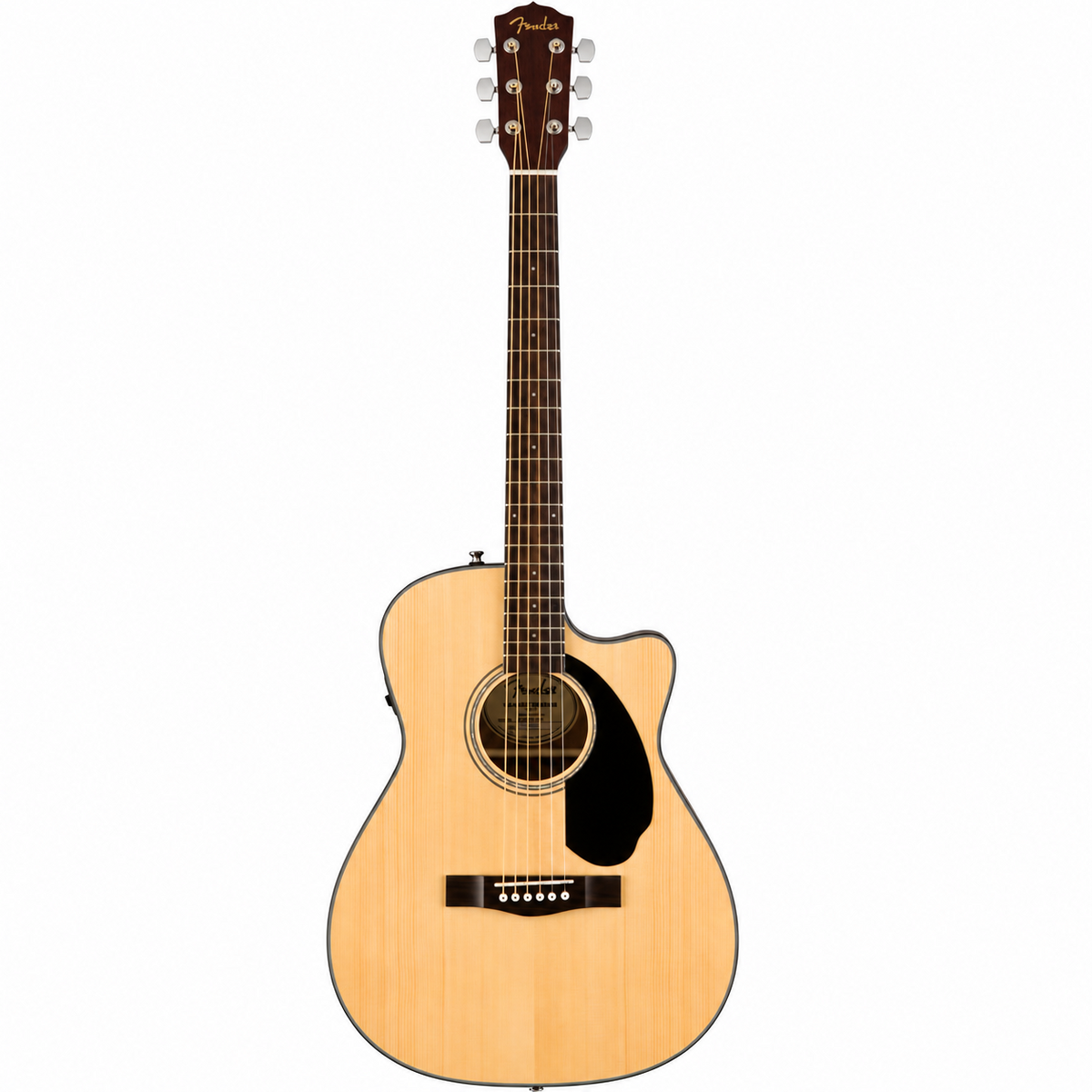 Fender CC-60SCE Concert Acoustic Electric Guitar | Raquel Certified