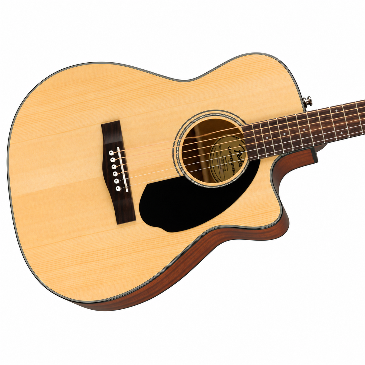 Fender CC-60SCE Concert Acoustic Electric Guitar | Raquel Certified