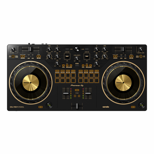 Pioneer Dj Scratch-Style 2-Channel DJ Controller for Serato DDJ-REV1 – Gold