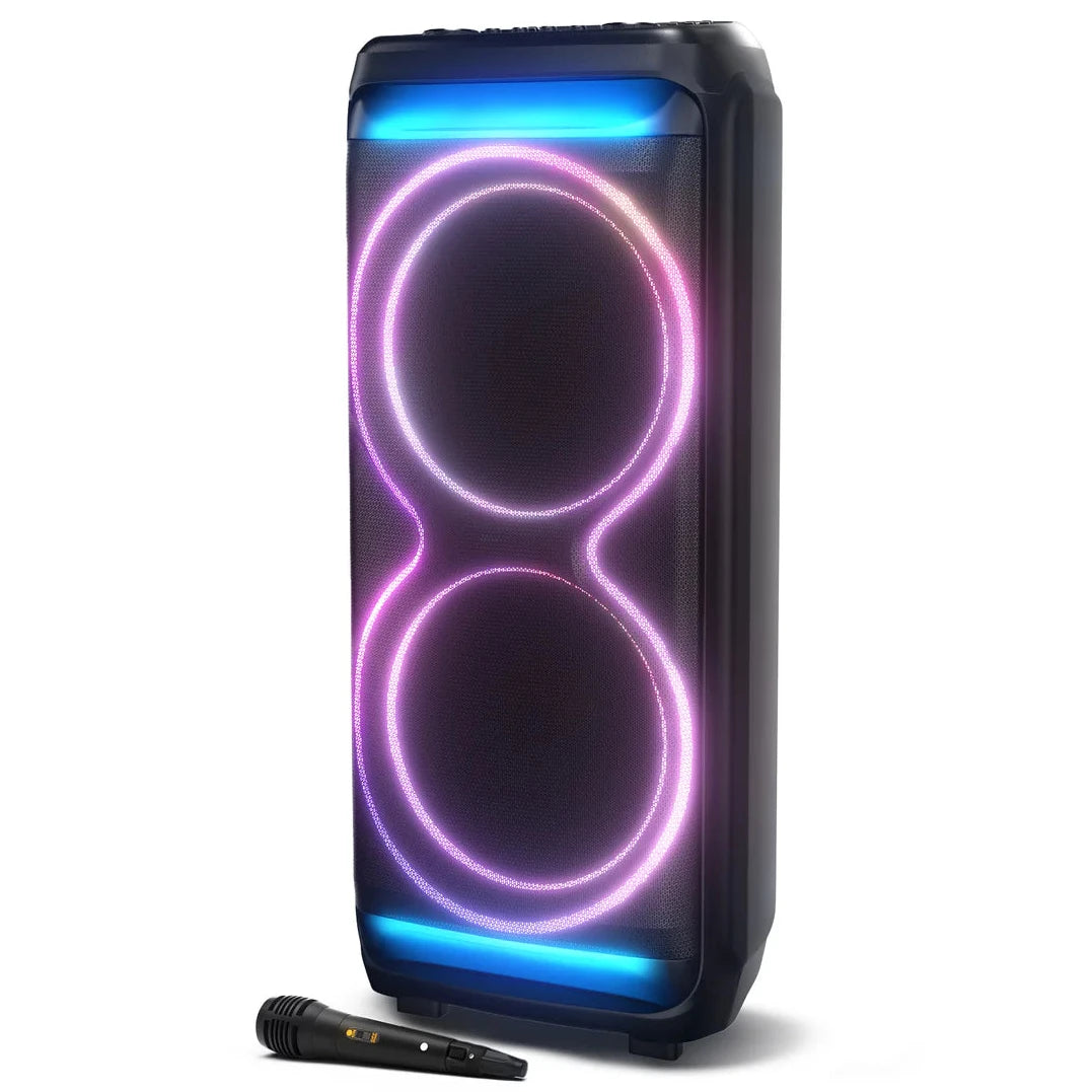 Dolphin Rechargeable Party Speaker Dual Station 2X15” SP-5500RBT