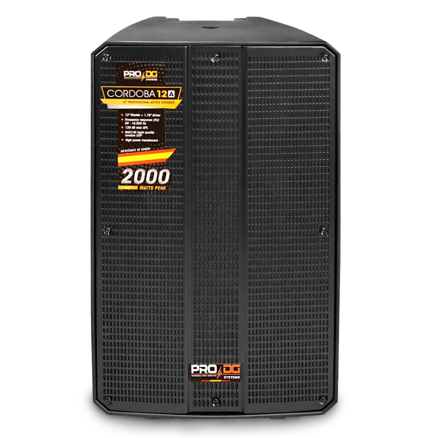 PRO DG Systems Powered Speaker Cordoba 12A 2000W