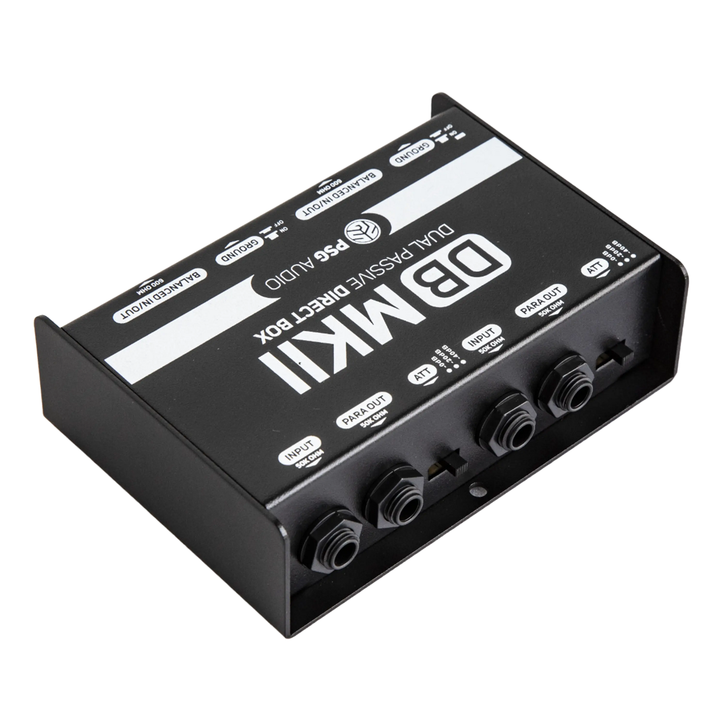 PSG Audio Dual Direct Box with Ground Lift and Attenuator DB-MKII