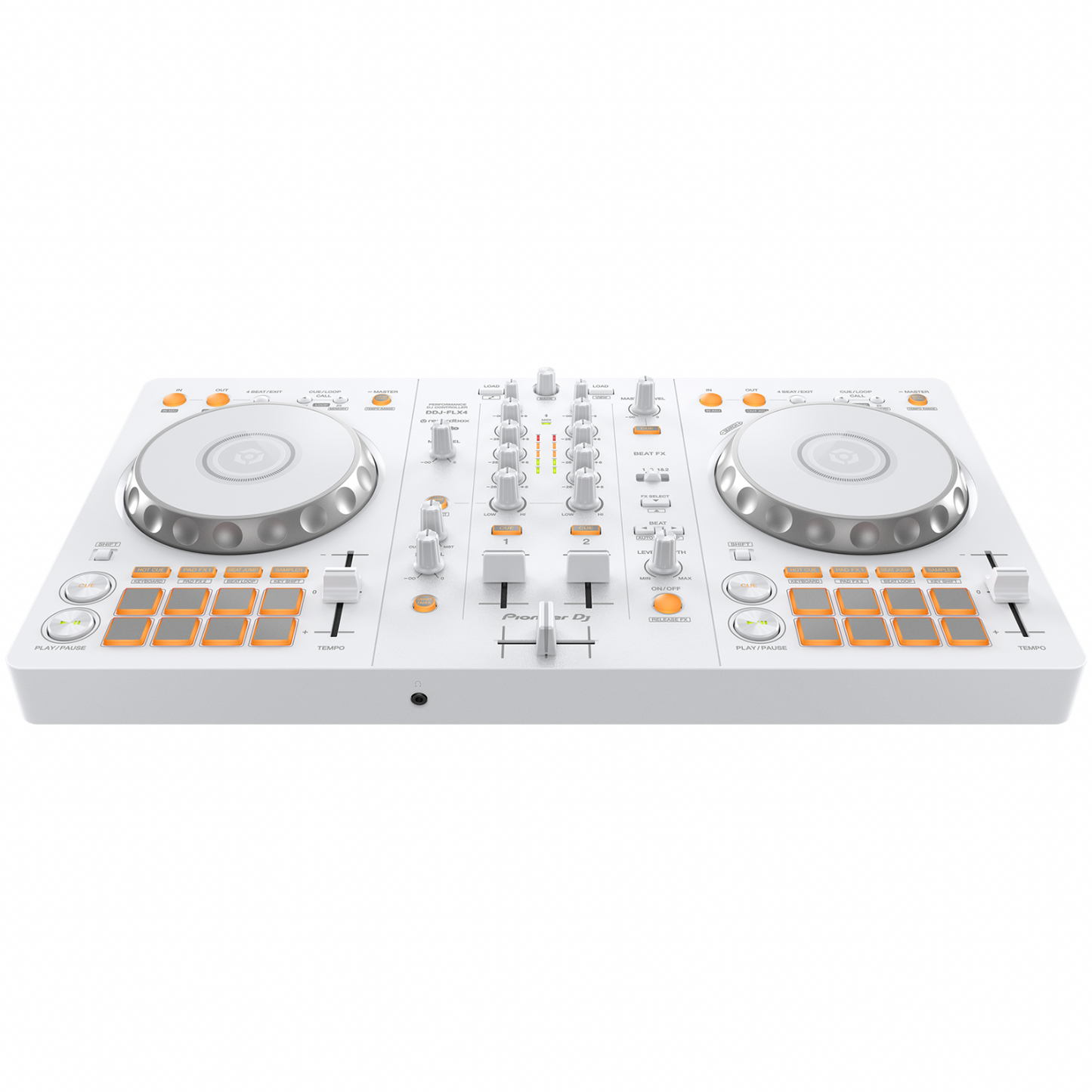 Pioneer Dj 2-Channel DJ Controller for Multiple Applications DDJ-FLX4 White
