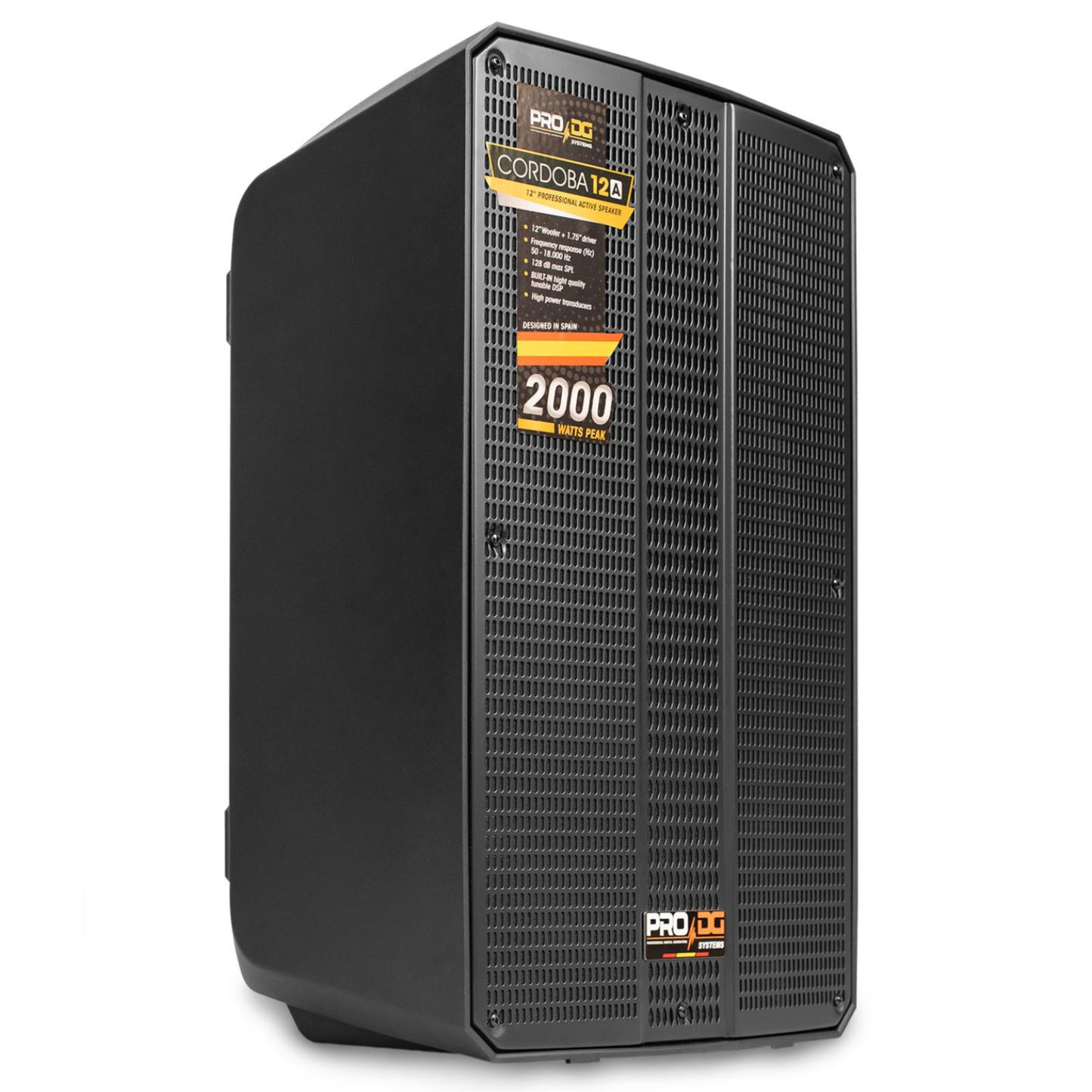 PRO DG Systems Powered Speaker Cordoba 12A 2000W