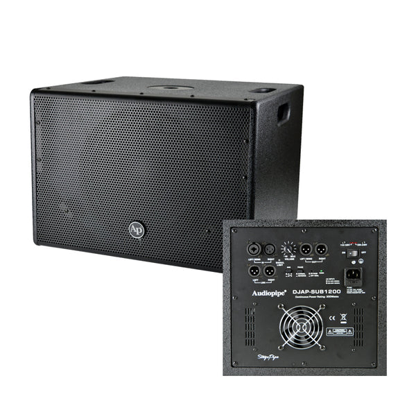 Audiopipe Active Sub Speaker 15” DJAP-SUB1503