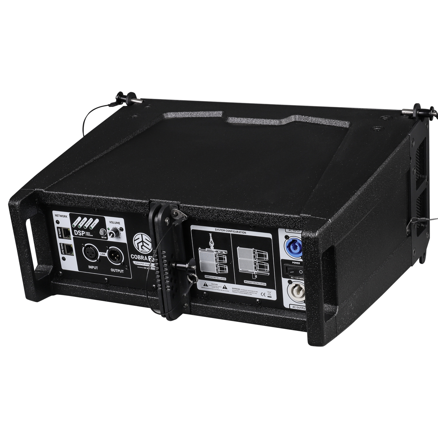 PSG Audio Cobra 206 Active 2x6” Line Array Speaker 1200W DSP