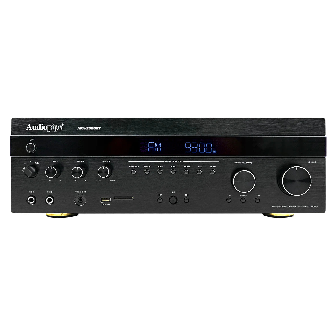 Audiopipe Home Receiver Am/Fm - Bluetooth APA-3500BT