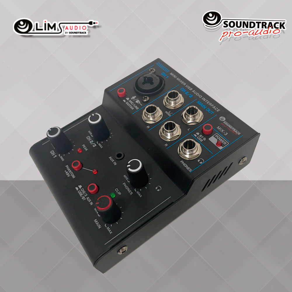 Soundtrack Passive Mixing Console 3 CH MIX-3