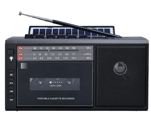 Audiobox Solar Charge Cassette Radio RXC-11RBT