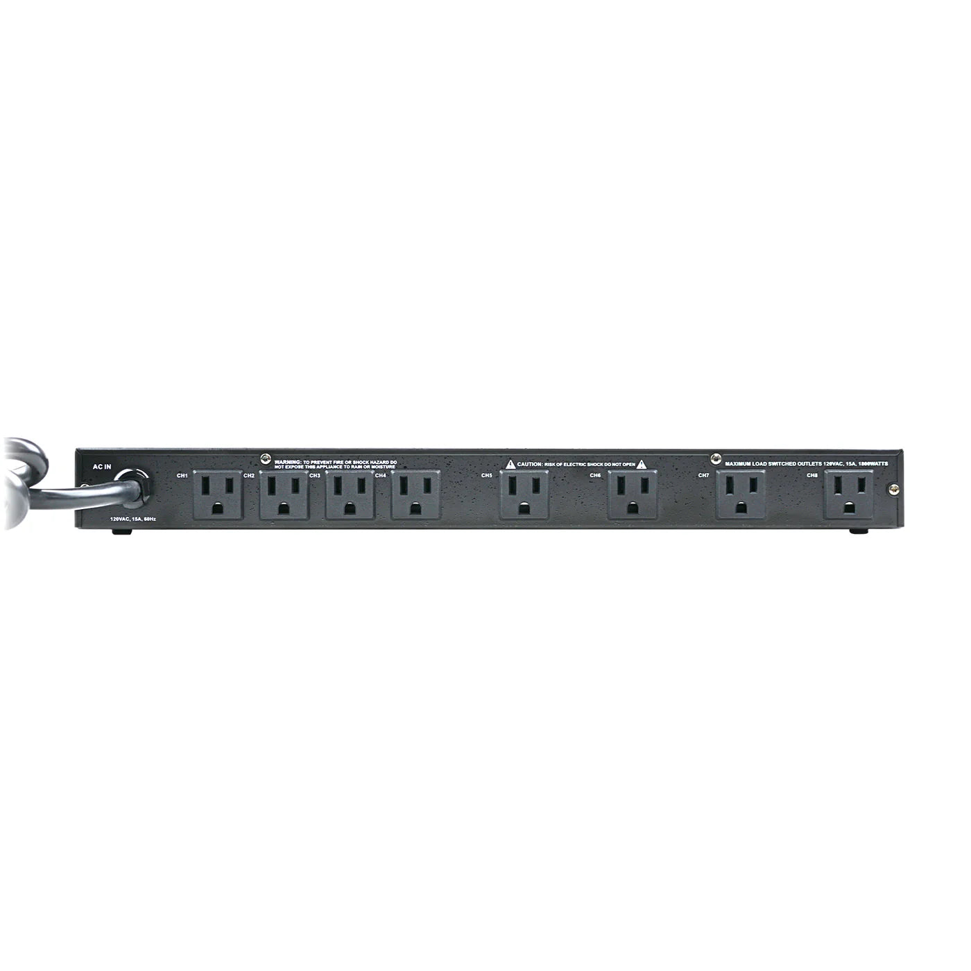 Audiopipe 8 Rear Panel Outlets Professional Power Distributor PD-810