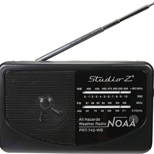 Studio Z Portable Radio PRT-742-WB