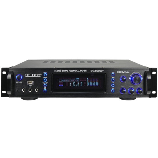 Studio Z Hybrid Digital Receiver Amplifier - 3000 Watts SPA-3000BT