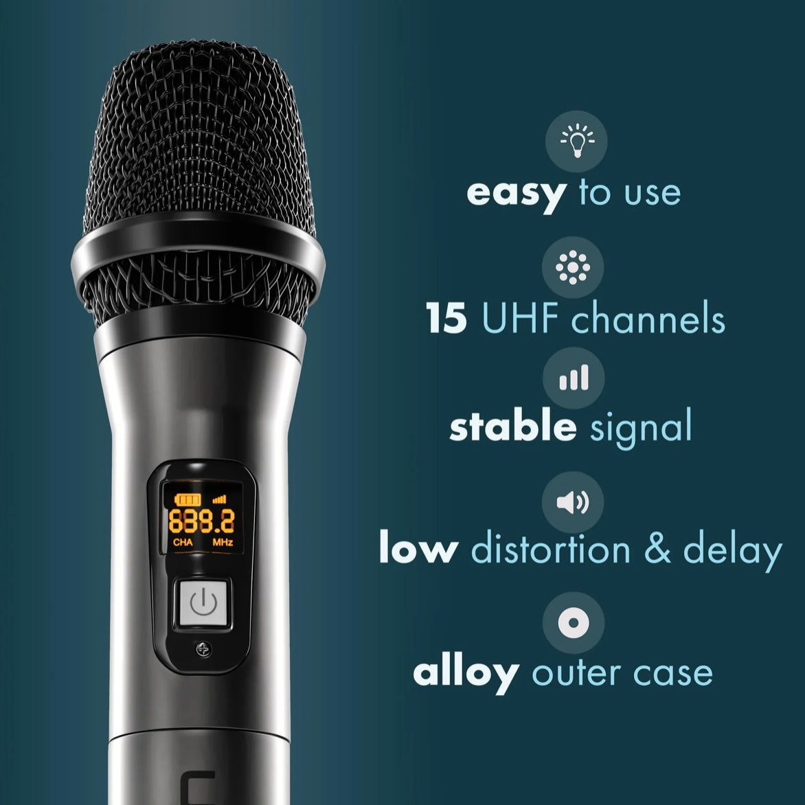 Dolphin Audio Wireless Microphone MCX-10