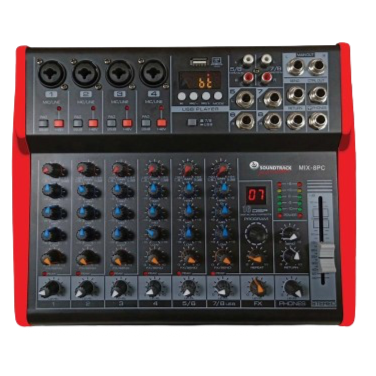 Soundtrack 8Ch Powered Mixing Console MIX-8PC