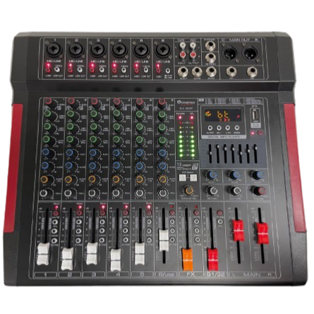 Soundtrack 6Ch DSP Mixing Console XLR MIX-6DSP