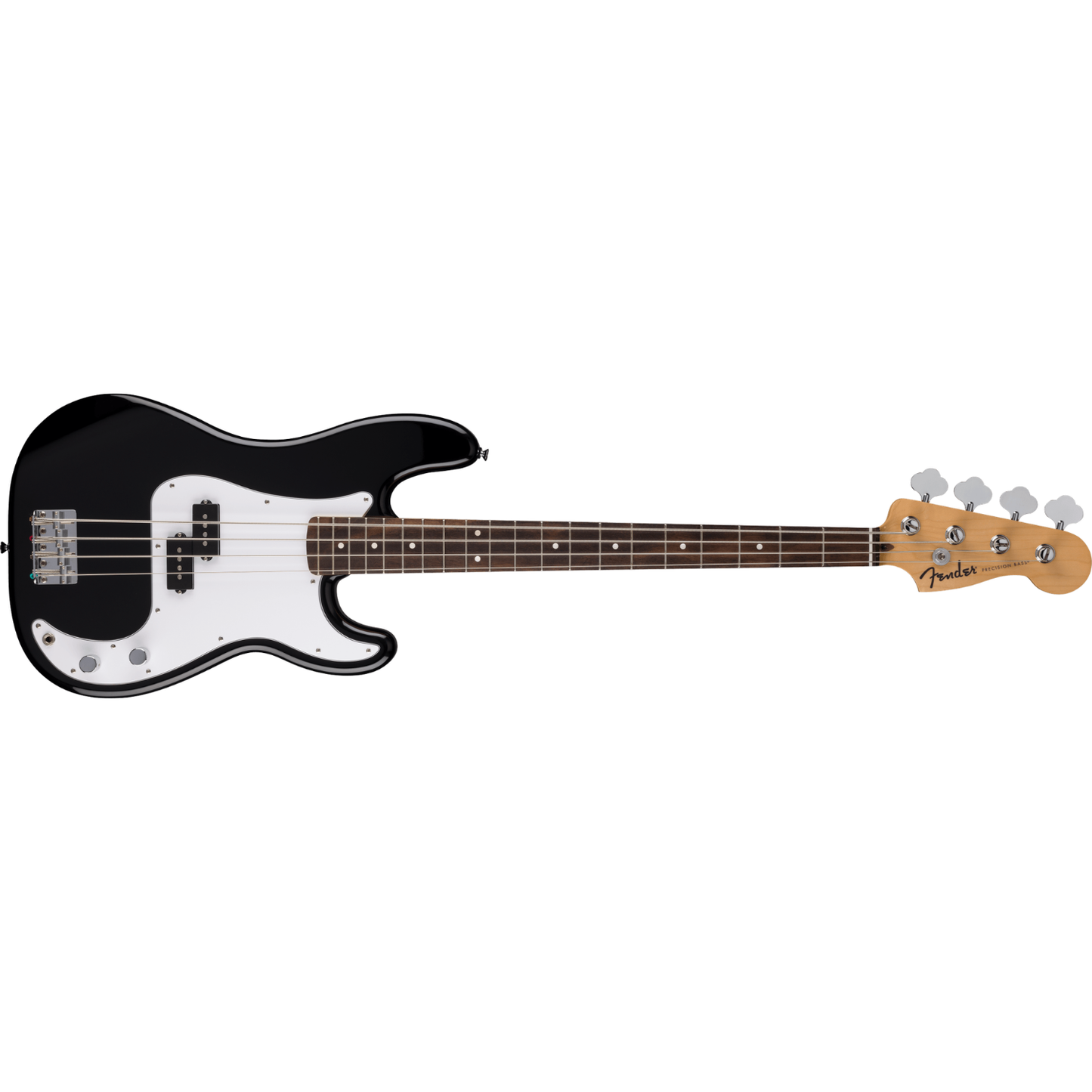 Fender Standard Precision Bass - Black with Laurel Fingerboard | Raquel Certified