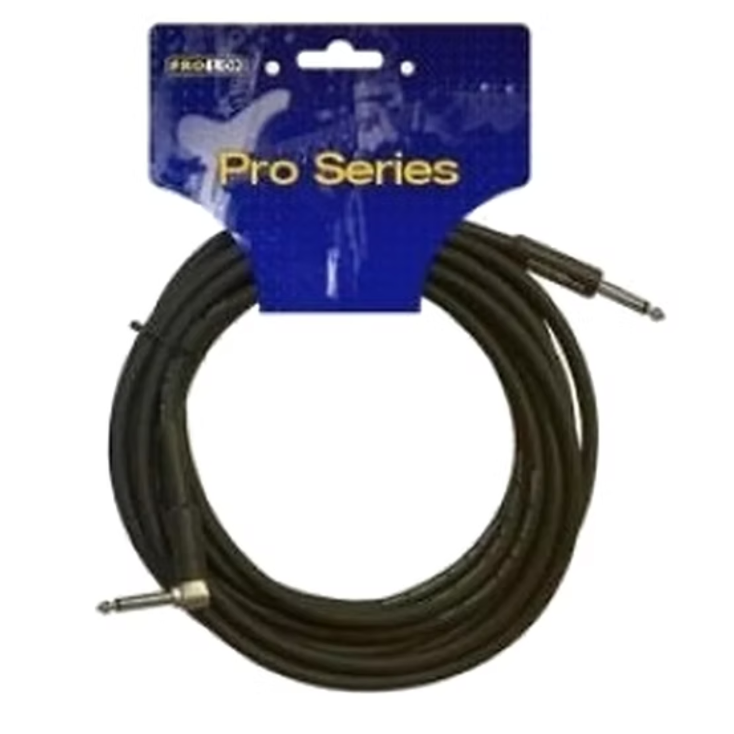 Pro-Lok 1/4-1/4 20’ Angle Instrument Cable PROS-GUITAR-RA-20