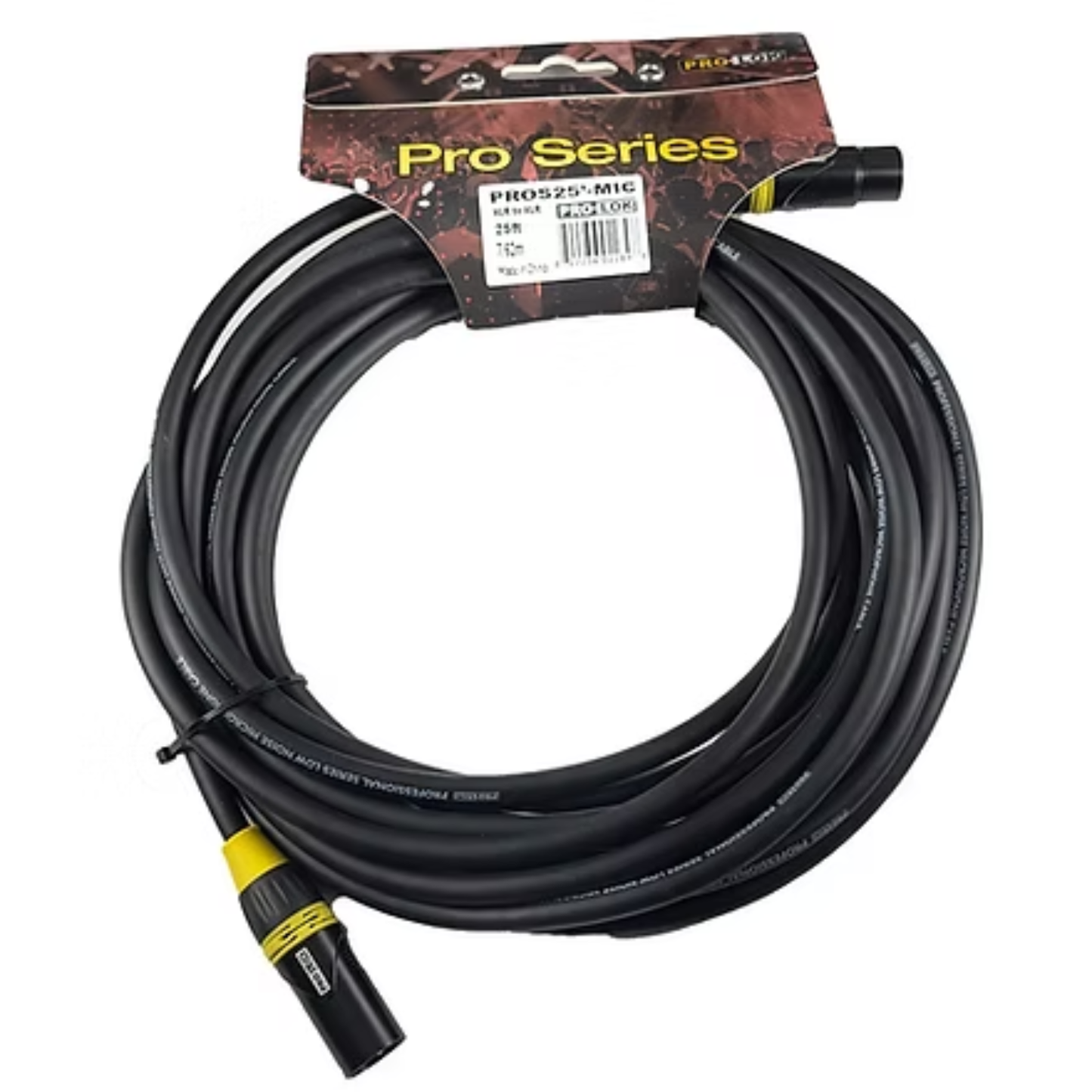 Pro-Lok XLR-XLR 20’ Microphone Cable PROS20-MIC