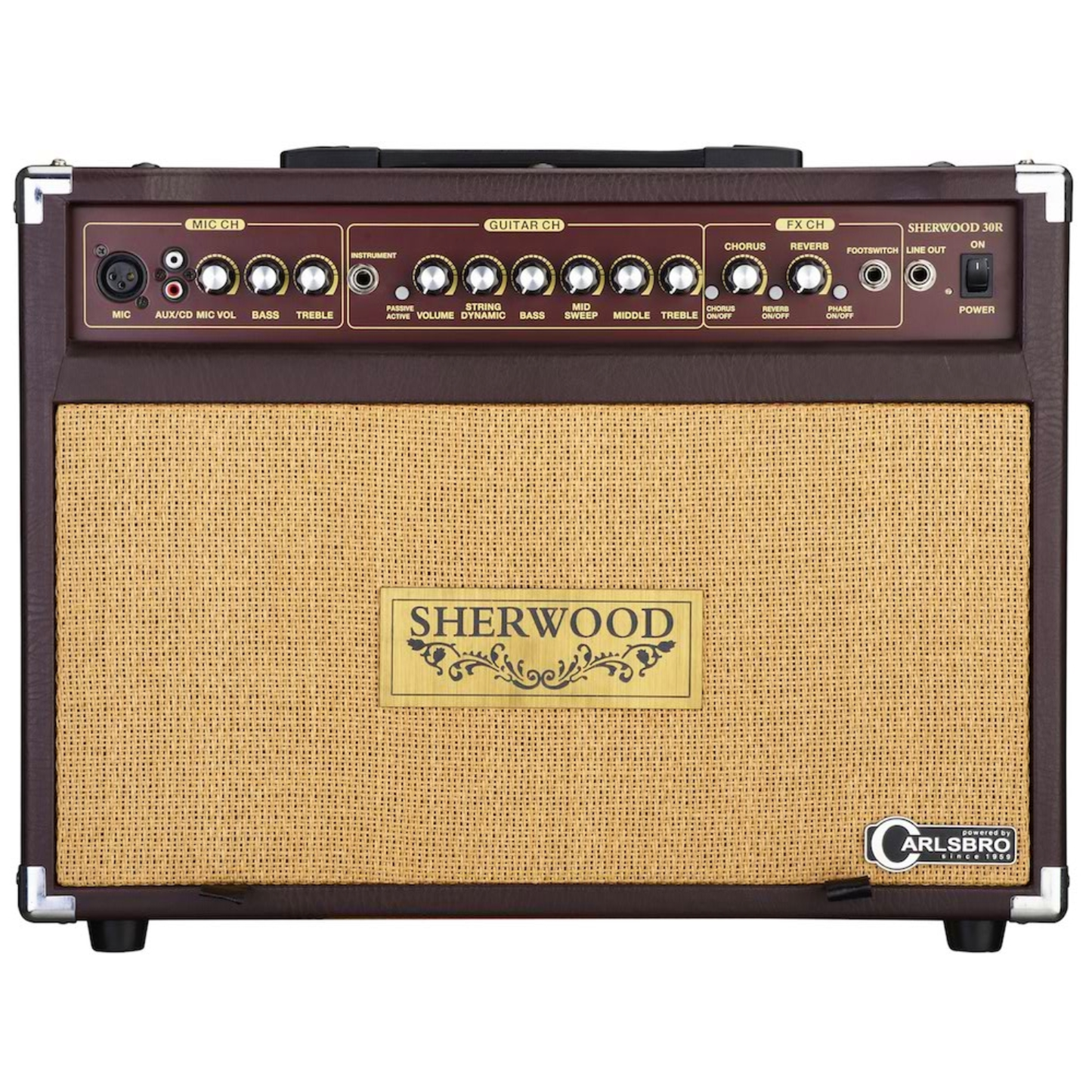 Carlsbro Acoustic Guitar Amplifier 30 Watts Sherwood 30R