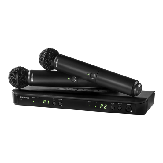 Shure BLX288/SM58 Wireless Dual Handheld System (Special Order)