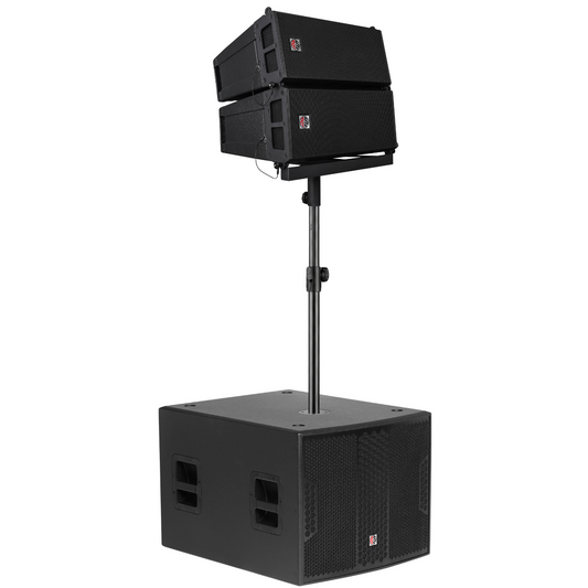 PSG Audio 18" Powered Line Array System 1600 Watts RMS/6400W Peak VECTOR-18