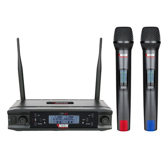 Novik Neo Dual Handheld Wireless Microphones UNK-660
