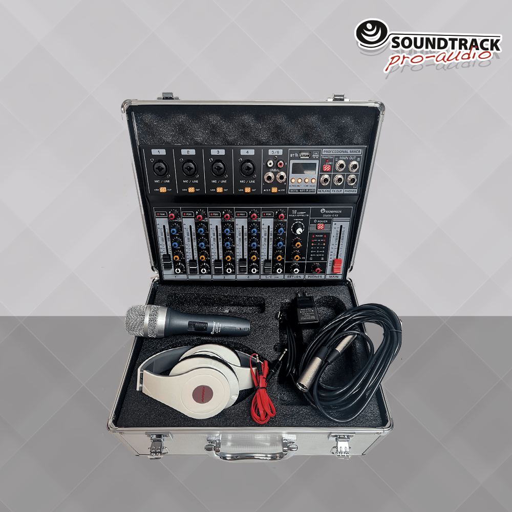 Soundtrack Microphone Set and Mixer STUDIO-6KIT