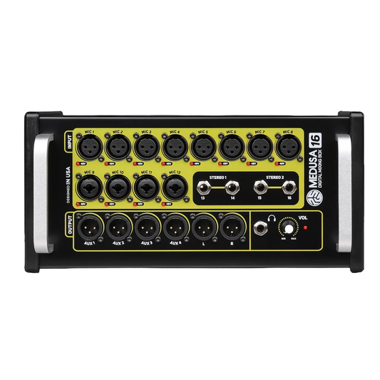 PSG Audio Digital Mixer 16 Channels Stage Box MEDUSA-16