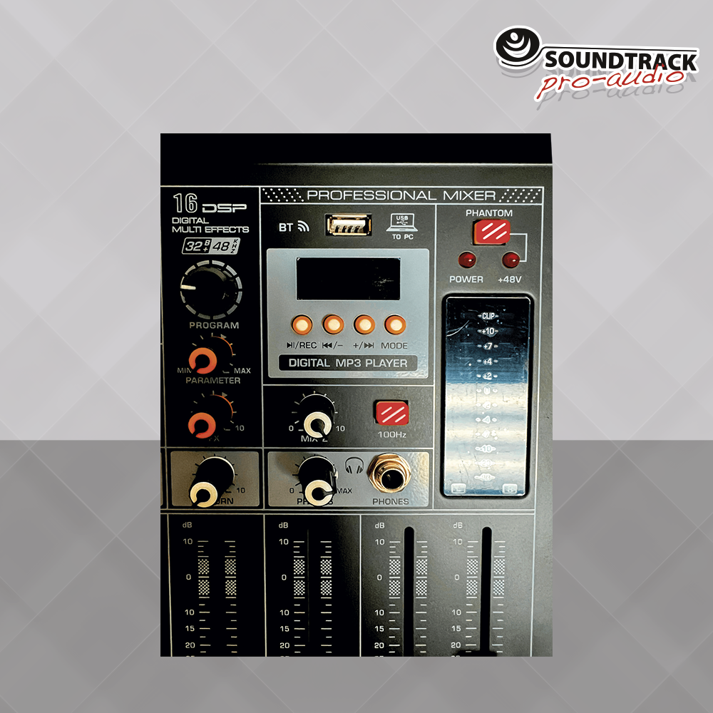 Soundtrack 6Ch DSP Mixing Console XLR MIX-60