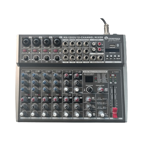 Soundtrack 12Ch Mixing Console MX-1202U