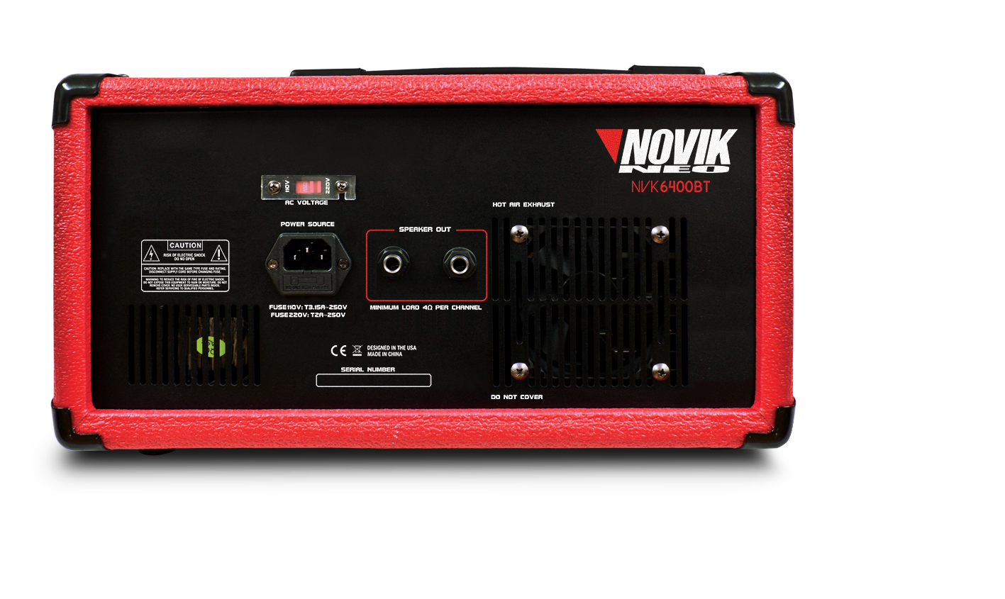 Novik Neo Cabinet Powered Mixer 6 CH NVK-6400BT